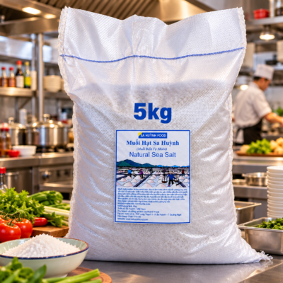 Muối Hột 5kg – Tinh Hoa Nghề Muối Truyền Thống Sa Huỳnh