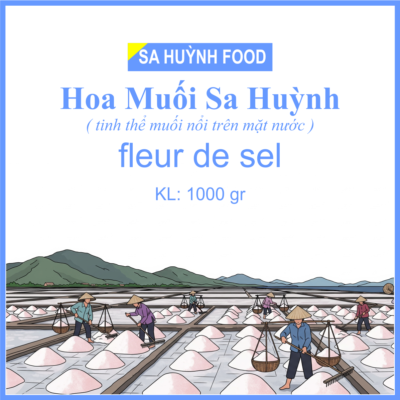 Hoa Muối Sa Huỳnh – Muối Cao Cấp 1000Gr