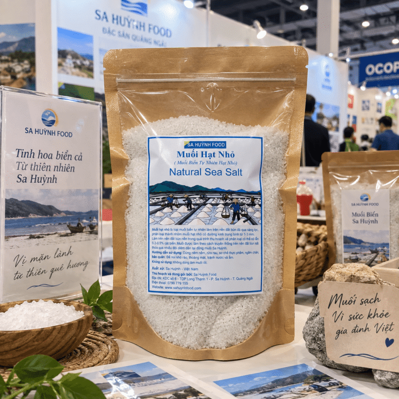 Muối hạt nhỏ gói 1 Kg